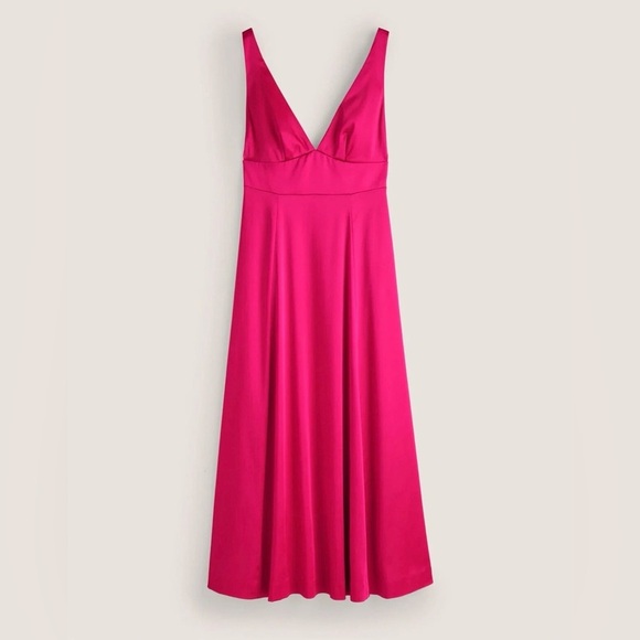 Boden sleeveless fit & flare pink size 10 & 12 new with tags D0532. - Picture 6 of 9